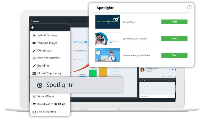 Spotlightr integration
