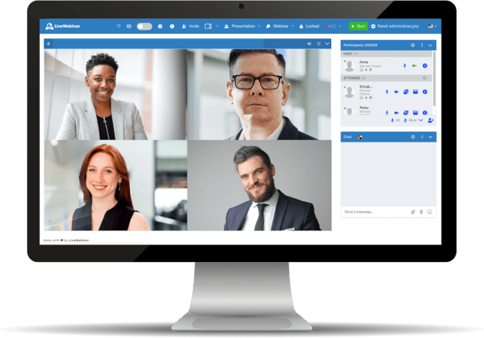 Online platform for organizing MLM Video Conferences - LiveWebinar.com