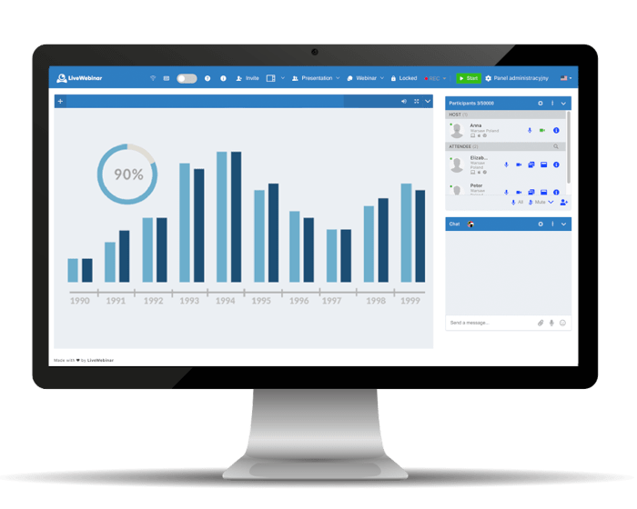 Online platform for organizing MLM Video Conferences - LiveWebinar.com