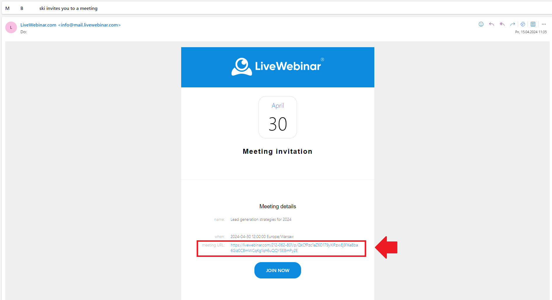 how to join live webinar meeting