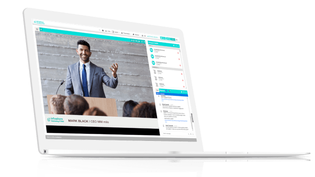 virtual events mockup