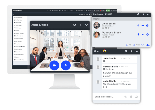 Webinar Interface Template